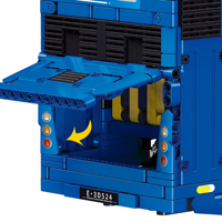 2692 pièces Blocs de construction Bus à deux étages, Véhicule urbain modulaire bleu, Modèle de bus technique, Briques, Idées de jouets pour adultes, Cadeaux