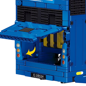2692 Pezzi Blocchi da Costruzione Autobus a Due Piani, Modello Modulare Urbano Blu, Mattoncini Tecnici per Veicoli, Idee Regalo per Adulti - Product Image 5