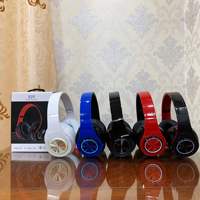 Headphone Nirkabel B39 UV Lipat, Headphone Olahraga, Suara Stereo Bercahaya