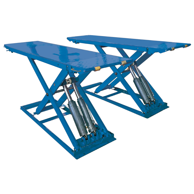 Best Price 3.2T Double Scissor Car Lift Low Profile MID-RISE Scissor Lift Hot Sale for Car Service Station