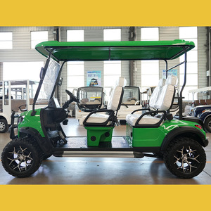 Săn bắn điện Buggy <span class=keywords><strong>4</strong></span> người chỗ ngồi xe Golf điện dành cho người lớn tham quan Xe đẩy cổ điển Xe golf điện - Product Image 6