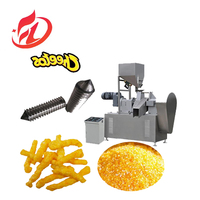 Máquina Extrusora Automática de Alta Calidad para Cheetos y Kurkure con Motor y Caja de Cambios de Acero Inoxidable, Capacidad de 100-150 kg/h