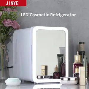 Nouveau <span class=keywords><strong>mini</strong></span>-réfrigérateur à miroir Led <span class=keywords><strong>de</strong></span> 4 litres pour la réfrigération du lait maternel, des cosmétiques et des <span class=keywords><strong>produits</strong></span> <span class=keywords><strong>de</strong></span> <span class=keywords><strong>beauté</strong></span>, adapté à une utilisation en voiture - Product Image 3