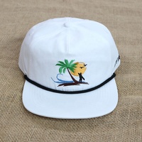 2025 nouveau tissu léger de casquette à bord plat fonctionnel usine personnalisée surf en plein air étanche corde non structurée casquette Snapback