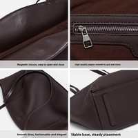 Nouveau Sac Fourre-tout Tendance en Cuir Véritable de Luxe 2026 pour Femme – Grande Capacité en Cuir de Vachette Pleine Fleur