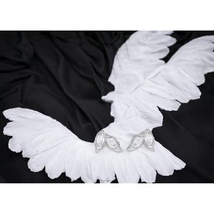 4.00 Carat Marquise Moissanite Stylist <b>Earrings</b> with <b>Screw</b> <b>Back</b> Solid <b>Gold</b> VVS-VS Clarity - Product Image 3