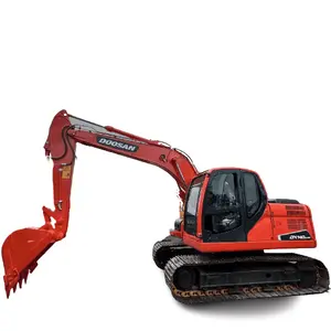 14 ton Used Doosan DX140 Crawler Excavators Heavy Construction Equipment good condition korea used Machinery for sale