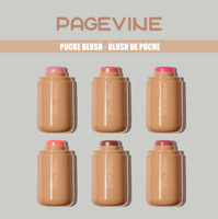 Bâtons de blush hydratants véganes best-sellers pour lèvres et joues, fini mat, haute pigmentation, résistants à l'eau, format poche, pour carnations claires et minérales