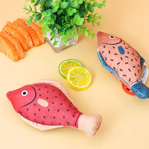 Juguetes para mascotas Flopping Fish <span class=keywords><strong>Moving</strong></span> Cat Kicker Floppy Fish Animal Toy Wiggle Fish <span class=keywords><strong>Catnip</strong></span> Motion Kitten Juguetes interactivos para gatos - Product Image 1