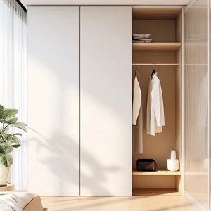 Armoire de rangement de chambre à coucher de Style nordique moderne pour vêtements chaussures chapeaux meubles de maison polyvalents pour villas ateliers pour salle de sport - Product Image 2