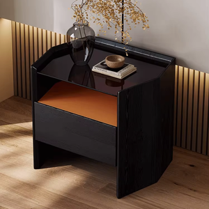 Mesa de Noche Moderna Multicolor para Apartamento, Mesa de Almacenamiento para Dormitorio con Superficie de MDF Resistente, Gran Venta - Product Image 1