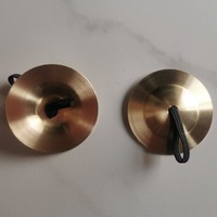 Cymbale de percussion pour enfants, instrument d'éducation musicale, kit de batterie, cymbale de plusieurs tailles, conception sûre, sans bavures