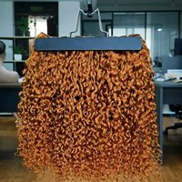 Extensions de cheveux humains vierges Remy naturels vietnamiens en gros, bouclés ondulés, double trame, haute qualité, longueurs de 8 à 32 pouces