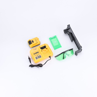 Niveaux Laser Portable 4D 16 Lignes, Auto-Nivelant 360 Degrés, Faisceau Polyvalent Croix Ligne, Batterie Lithium 12V