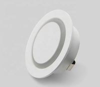 Lumière LED encastrée pour marches d'escalier, intérieur/extérieur, 3W, 3000K blanc chaud, cercle lumineux, spot coloré.