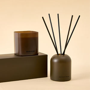 بيع بالجملة - برطمانات شموع زجاجية مربعة سعة 10 أونصات بألوان أسود غير لامع وبني وأبيض، مصنوعة من مواد البوروسيليكات عالية الجودة ومقاومة للحرارة العالية - Product Image 2