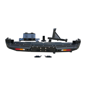 <span class=keywords><strong>Protection</strong></span> de <span class=keywords><strong>pare</strong></span>-chocs arrière en acier pour remorquage, amélioration pour camping tout-terrain, compatible FJ Cruiser <span class=keywords><strong>4x4</strong></span> 2011+ - Product Image 1