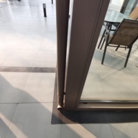 Kit de véranda en verre à ossature aluminium économique pour jardin en Malaisie, autoportante