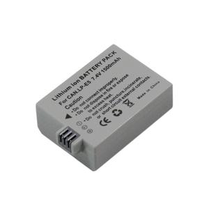 Batterie numérique rechargeable LP-E5 LPE5 pour appareils photo numériques <span class=keywords><strong>Canon</strong></span> EOS Rebel XSi XS T1i 450D 500D <span class=keywords><strong>1000D</strong></span> Kiss F X2 X3 - Product Image 1