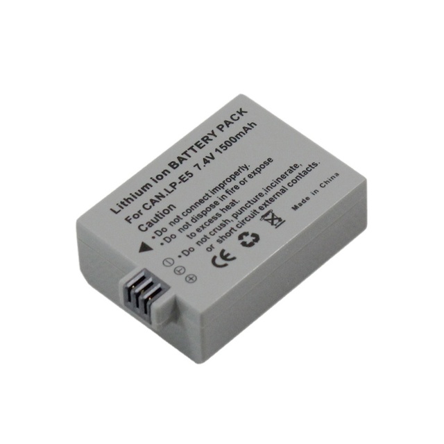Rechargeable Digital Battery LP-E5 LPE5 Battery for Canon EOS Rebel XSi XS T1i 450D 500D 1000D Kiss F X2 X3 Digital Cameras