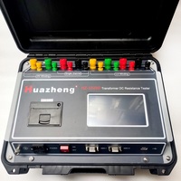 Appareil de mesure de résistance DC pour transformateurs Huazheng, testeur de résistance des enroulements triphasés DC, mesure de résistance des enroulements