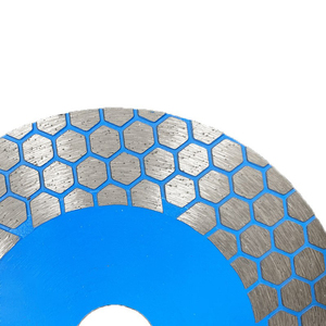 Lame de scie diamantée <span class=keywords><strong>Fine</strong></span> Turbo pressée à chaud et à froid pour la découpe de carreaux de céramique, marbre, porcelaine, disque de coupe, chanfreinage à 45 degrés, meulage - Product Image 5