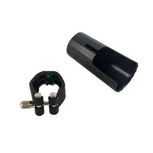 Abrazadera de Clarinete y Saxofón Alto, Abrazadera/Clip de Cuero para Boquilla, Accesorios para Instrumentos con Tapa - Product Image 5