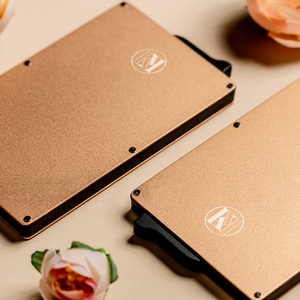 Kaisca RFID Slim <b>Wallet</b> Money Clip Aluminum Bank for Credit Card <b>Holder</b> Fashion Business Card <b>Holder</b> 6 Inch 8mm Thickness Mag - Product Image 4