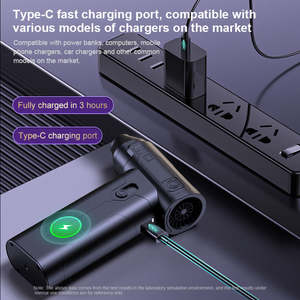 Turbo <strong>Blower</strong> Fan - 180W Brushless High Power Dust <strong>Blower</strong>/Mini <strong>Air</strong> Duster for Cleaning/<strong>Snow</strong> Removal (Handheld &amp; Portable) - Product Image 6