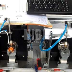 Testador de armadura de arranque automático completo de 2 estações Ferramenta elétrica eficiente Rotor <span class=keywords><strong>Testing</strong></span> <span class=keywords><strong>Machine</strong></span> Equipamento industrial - Product Image 3