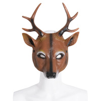 Vente chaude Halloween Party Maquillage Costumes Props Simulation PU Mousse Cerf Masque
