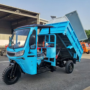 Hi-Volt personalizado Lifan 300CC refrigerado por agua granja y ciudad transporte gasolina Filipinas gran Gazolin Triciclo de carga frontal - Product Image 5