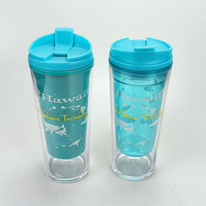 Mới tùy chỉnh thăng hoa in tái sử dụng đôi tường thiết kế mờ cách điện du lịch lạnh cốc cà phê với nắp - Product Image 6