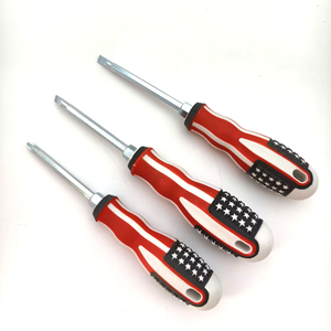 Destornilladores con Bandera Americana de 2 Tamaños, Venta al Por Mayor de Fábrica, Mango Grande y Pequeño, Agarre Antideslizante para <span class=keywords><strong>Reparaciones</strong></span> en el <span class=keywords><strong>Hogar</strong></span> - Product Image 5