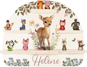 Estante Toniebox personalizado para habitación de niños, estante magnético de pared de madera Tonie, estante de madera Tonie Regal - Product Image 5