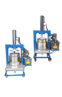 Presse à huile hydraulique automatique commerciale grande capacité pour la déshydratation des marc de vin, extracteur de jus industriel 4000W 380V, garantie 3 ans