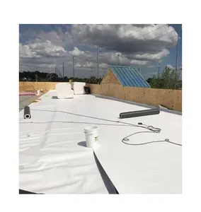 Fleece-back 60mil 10x100 ft tpo pvc membrane roof colorful tpo waterproof membrane for roof with screw