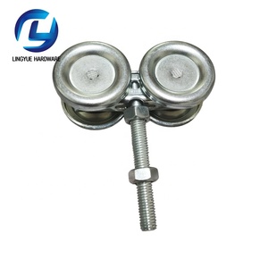 C30 Riel de elevación Rueda de elevación Rodillo de puerta de pista de invernadero Juego completo de elevación de acero inoxidable Puerta corredera industrial - Product Image 3