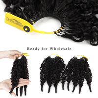 Vente en gros de mèches bouclées brutes birmanes pour tresses au crochet, 100% cheveux humains vierges, extensions de cheveux bouclés doux pour femmes noires