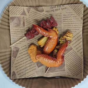Emballage alimentaire personnalisé avec impression couleur, hamburgers, frites, gâteaux, papier d'emballage coloré résistant à la graisse - Product Image 6