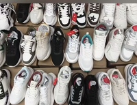 Chaussures de sport mixtes en stock, 4000 pièces, assortiment homme femme, décontractées, en maille, semelle intermédiaire souple en EVA, semelle extérieure en caoutchouc