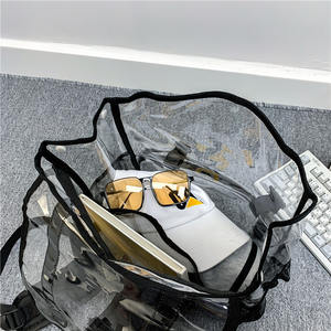 Custom Heavy Duty Pvc Transparent School Backpack <b>Clear</b> <b>Bag</b> Matte <b>Plastic</b> <b>Bag</b> Transparent <b>Clear</b> School Backpack <b>Bag</b> Backpack - Product Image 6