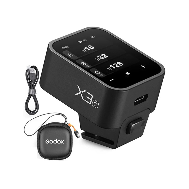 Godox X3 TTL HSS 2.4G Wireless Flash Trigger OLED Touch Screen Transmitter Quick Charge for Canon Nikon Sony Fujifilm