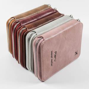 RFID Blocking Passport Wallet with Zipper and Card Slots Travel Document Organizer Holder Neck <b>Pouch</b> Money Security for <b>Men</b> - Product Image 3