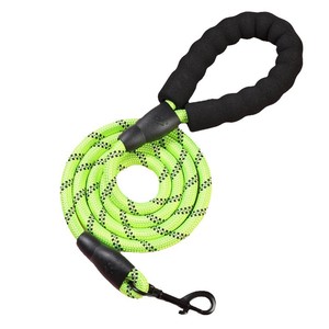 Correa para mascotas, cuerda para perros a prueba de explosiones, cuerda redonda reflectante, cadena para perros, correa que no aprieta las manos. - Product Image 5