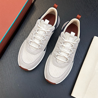 Sepatu Loafer Pria Kulit Asli Italia Original Craft, Sepatu Jalan Santai Tali Tipis, Alas Kaki Pria untuk Semua Musim