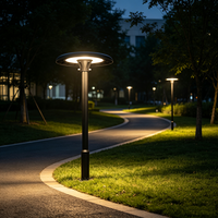 Lampe de jardin LED en aluminium 100W 80W 120W, étanche IP65, pour la décoration de cour et de chemin, directement de l'usine