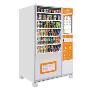 ตู้จำหน่ายสินค้าอัตโนมัติอัจฉริยะ ตู้จำหน่ายเครื่องดื่มแบบกำหนดเองสำหรับโรงเรียน/สำนักงาน/สวนสาธารณะ ตู้จำหน่ายขนมและเครื่องดื่มสีขาว - Product Image 3