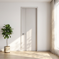 Lámina de Melamina para Puertas, MDF Impermeable, Preacabado, Tamaño Personalizado, Venta al por Mayor de Fábrica