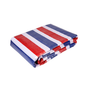 Bâche en plastique PE épaissie, résistante à l'usure, imperméable, toile, pare-<span class=keywords><strong>soleil</strong></span>, tissu rayé, protection solaire, bâche anti-poussière - Product Image 5